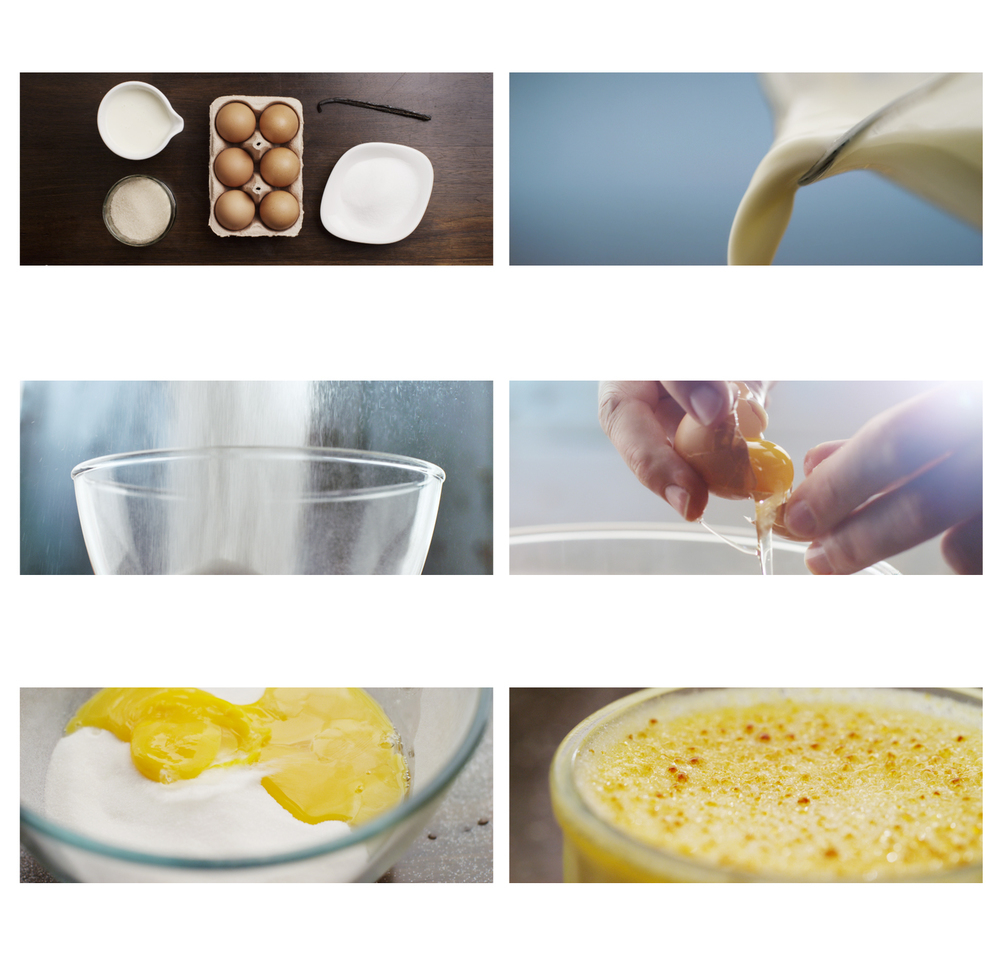 video creme brulée recipe Food  eggs sugar