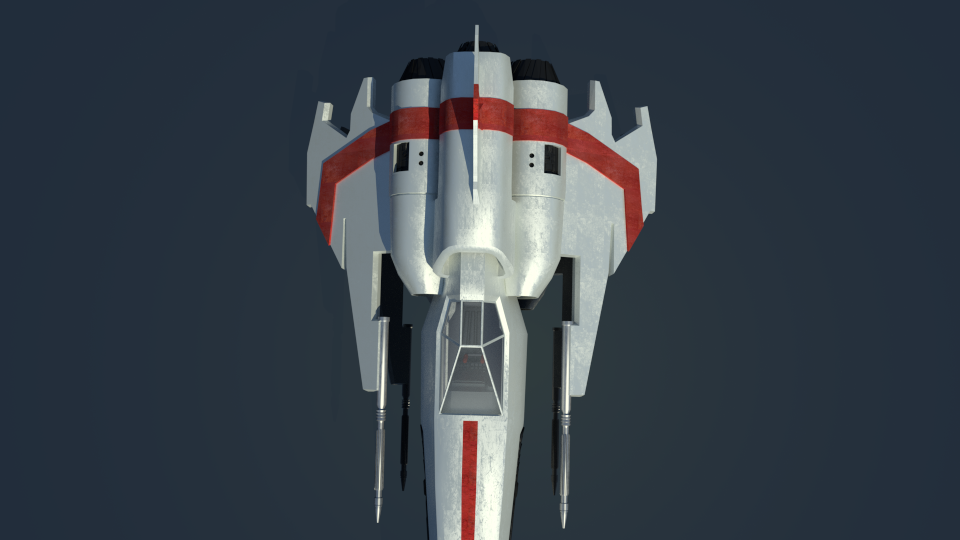 spaceship Battlestar Viper