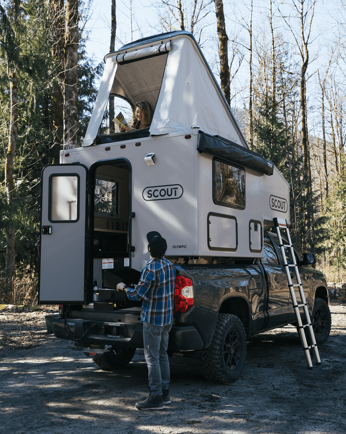 camping Travel exterior design RV Truck camper