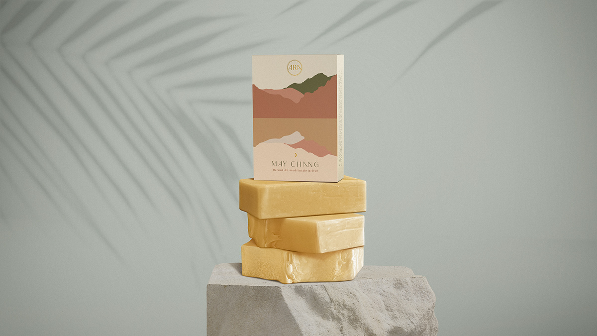 branding  embalagem logo naming Packaging packing Sabonetes soap