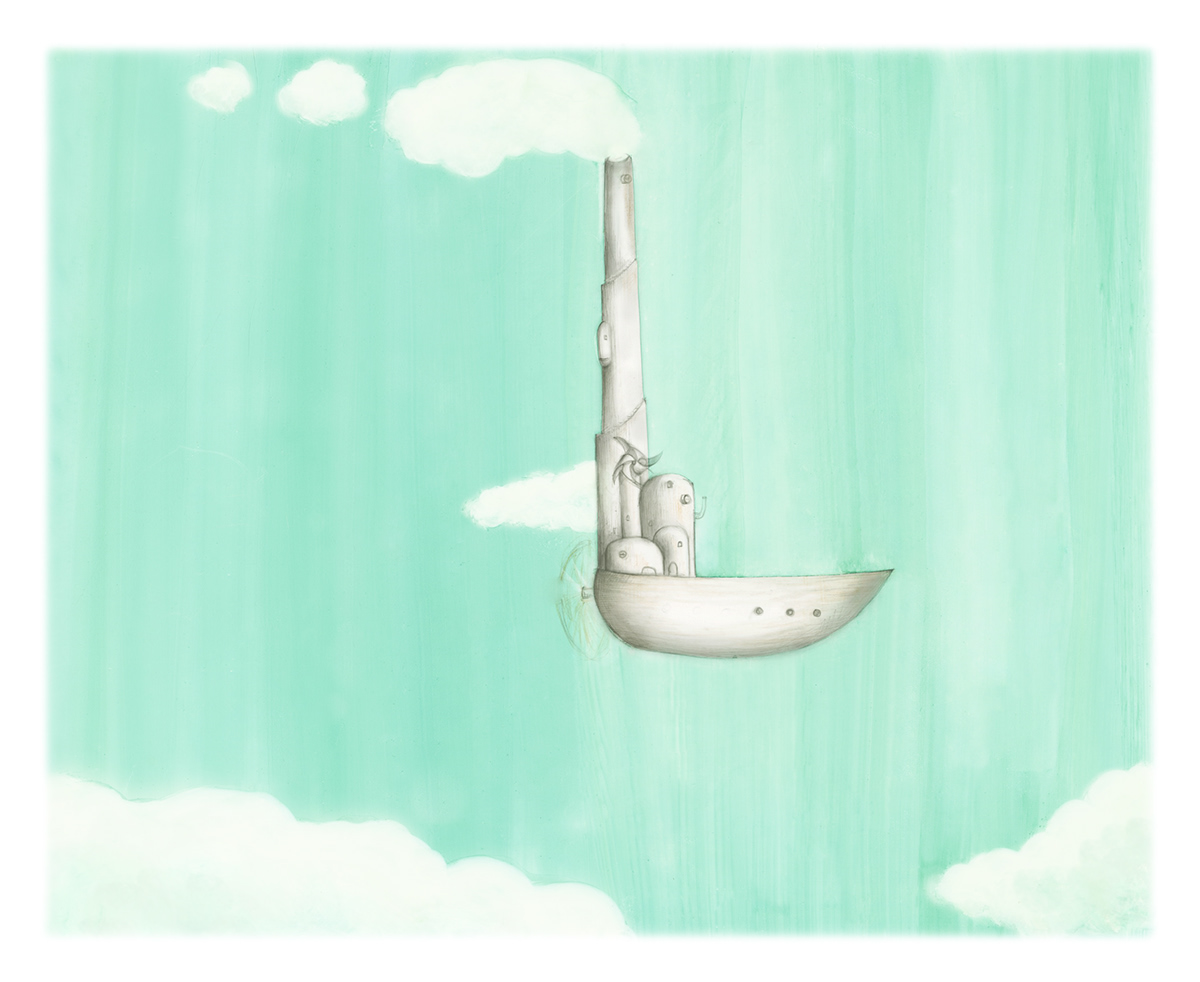 children's book children's illustration Cloud Factory