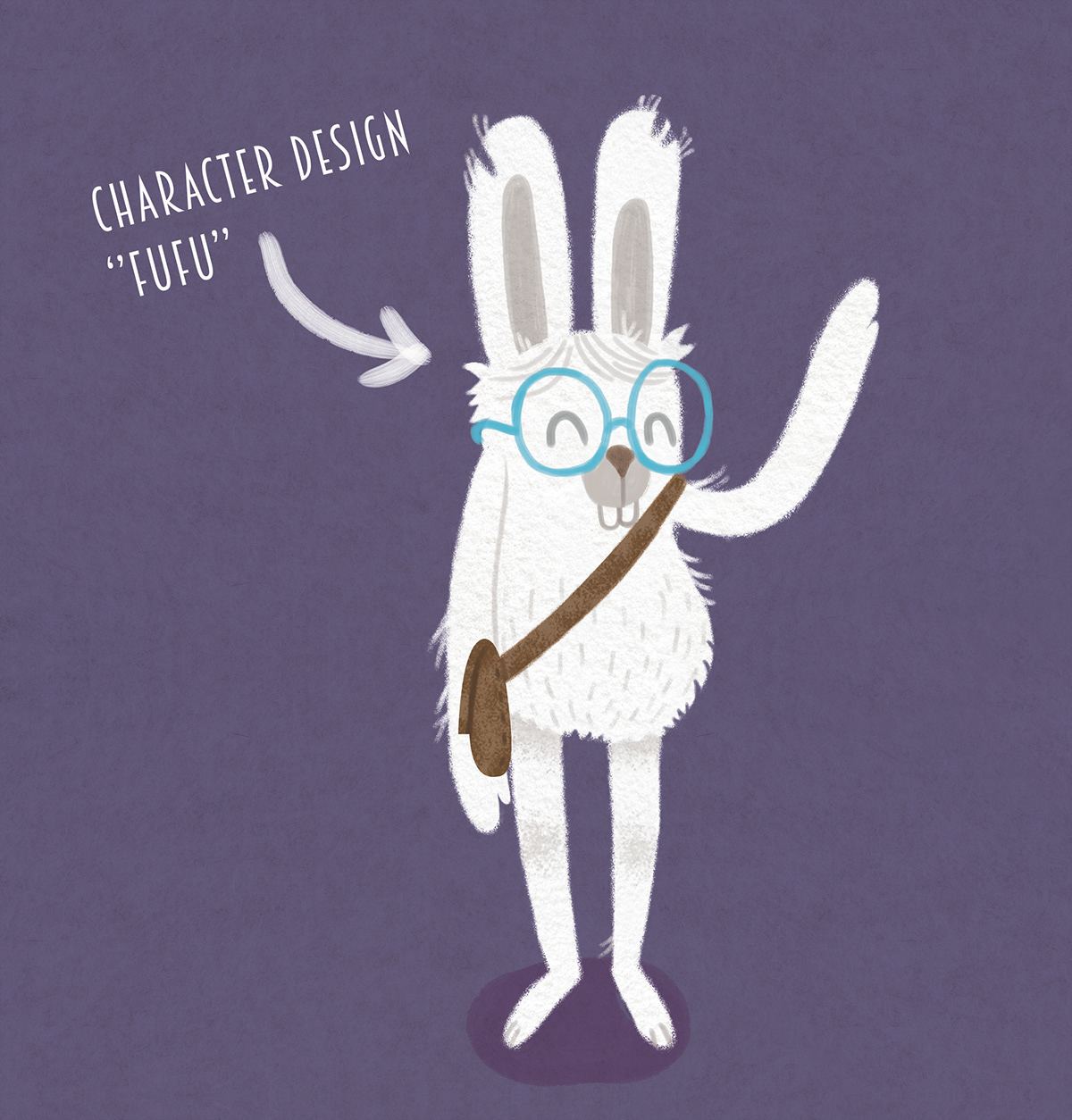 children book ILLUSTRATION  Character design  photoshop bat rabbit gift Turkey cave friendship