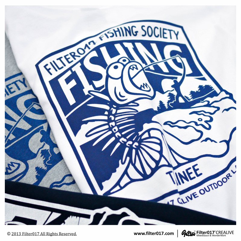 Filter017 FISHING SOCIETY tee
