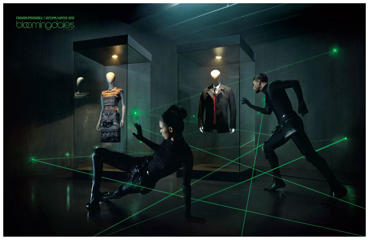 Bloomindale's fashion impossible lowe dubai kapil bhimekar komal bedi sohal tejal patni laser fashion photography