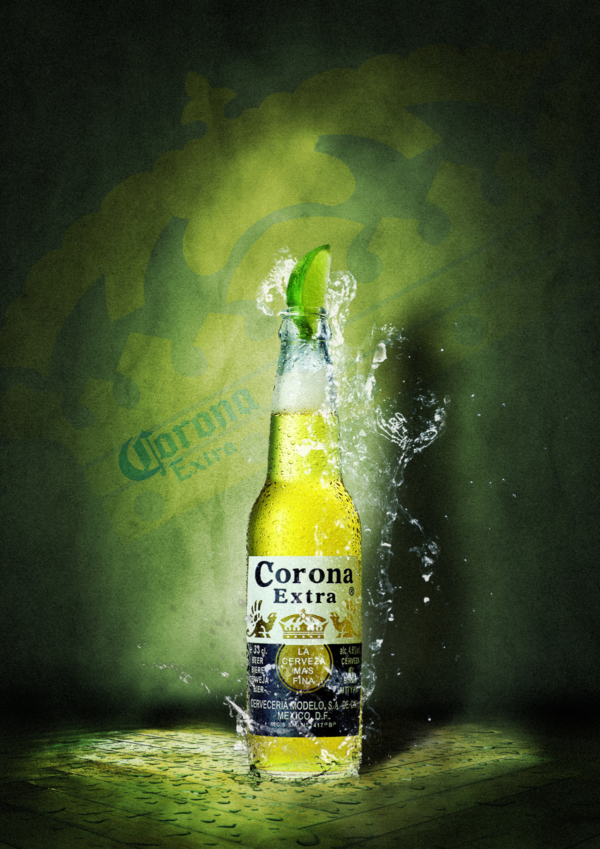 beer Packshot Product Photography poster ad