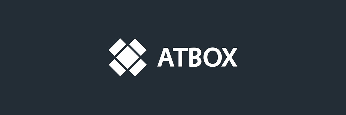 Atbox atbox logo atbox logo desing Logo Design box logo box pouya saadeghi پویا صادقی