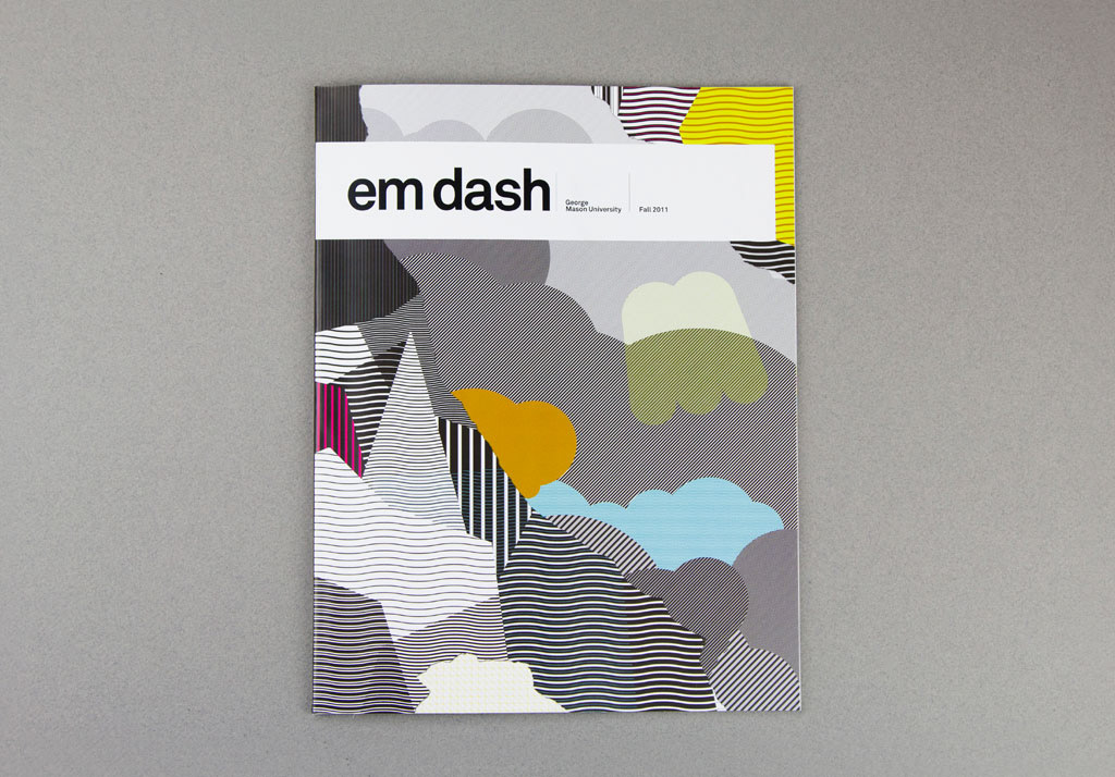 emDash magazine ANNUAL design george mason University Bryan taylor Sarita loredo