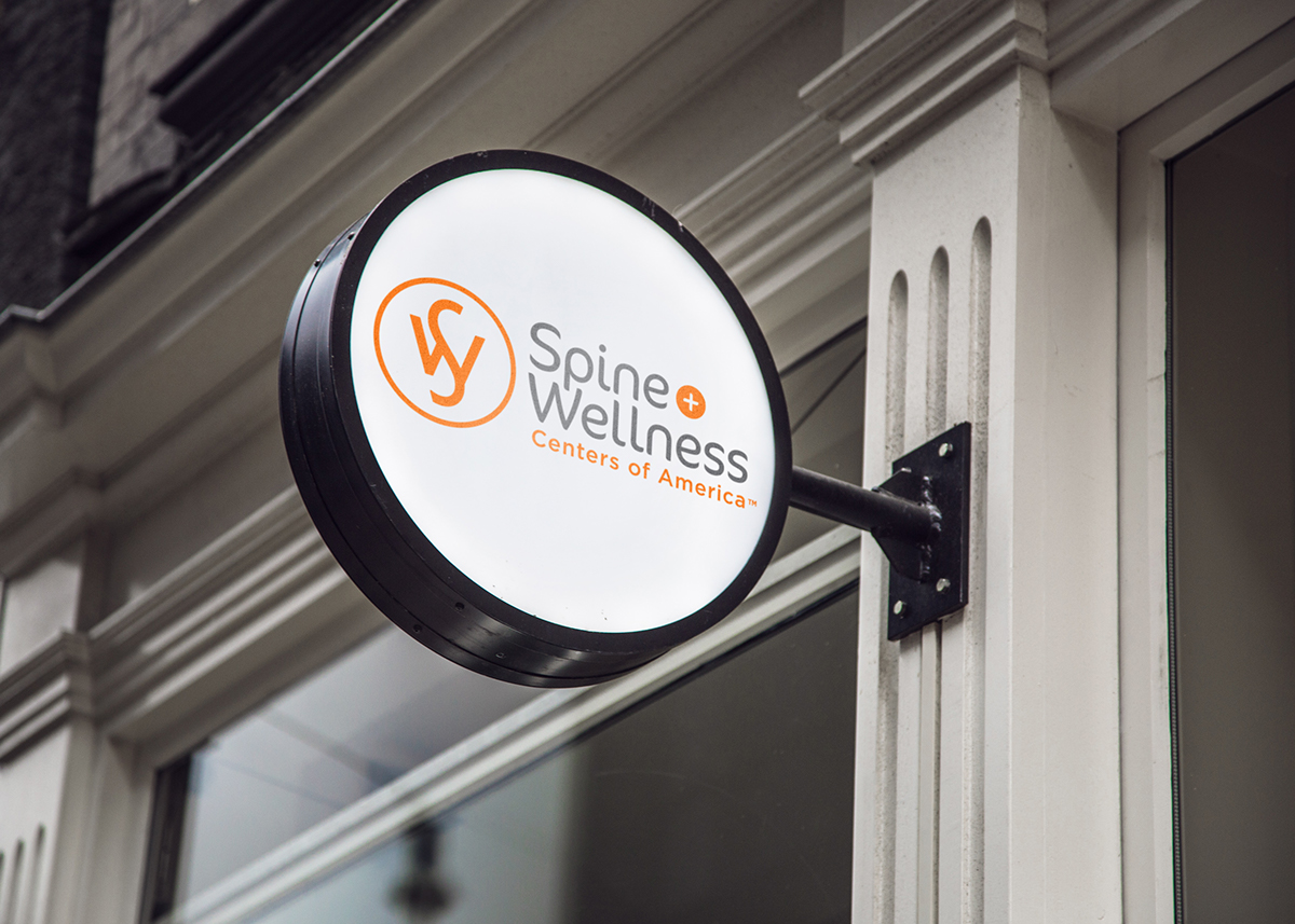 healthcare spine Wellness branding  identity doctors
