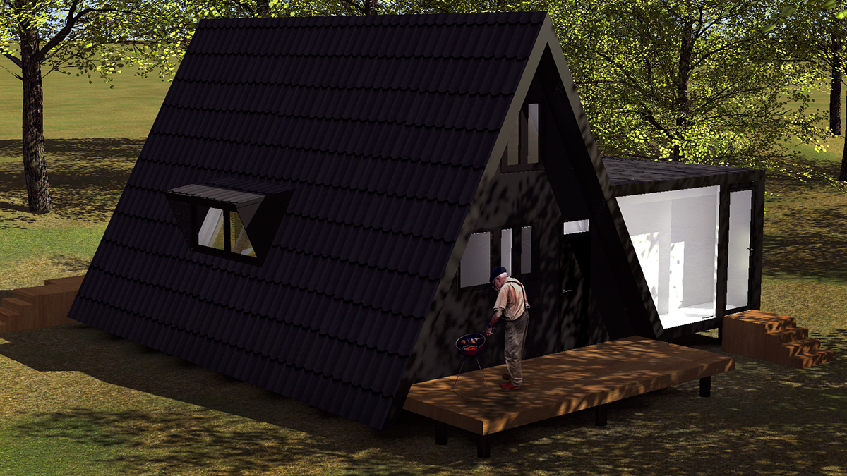 maison home SketchUP Artlantis design espace Design espace Villa art terrydeplanque strasbourg 3D 3Dimension