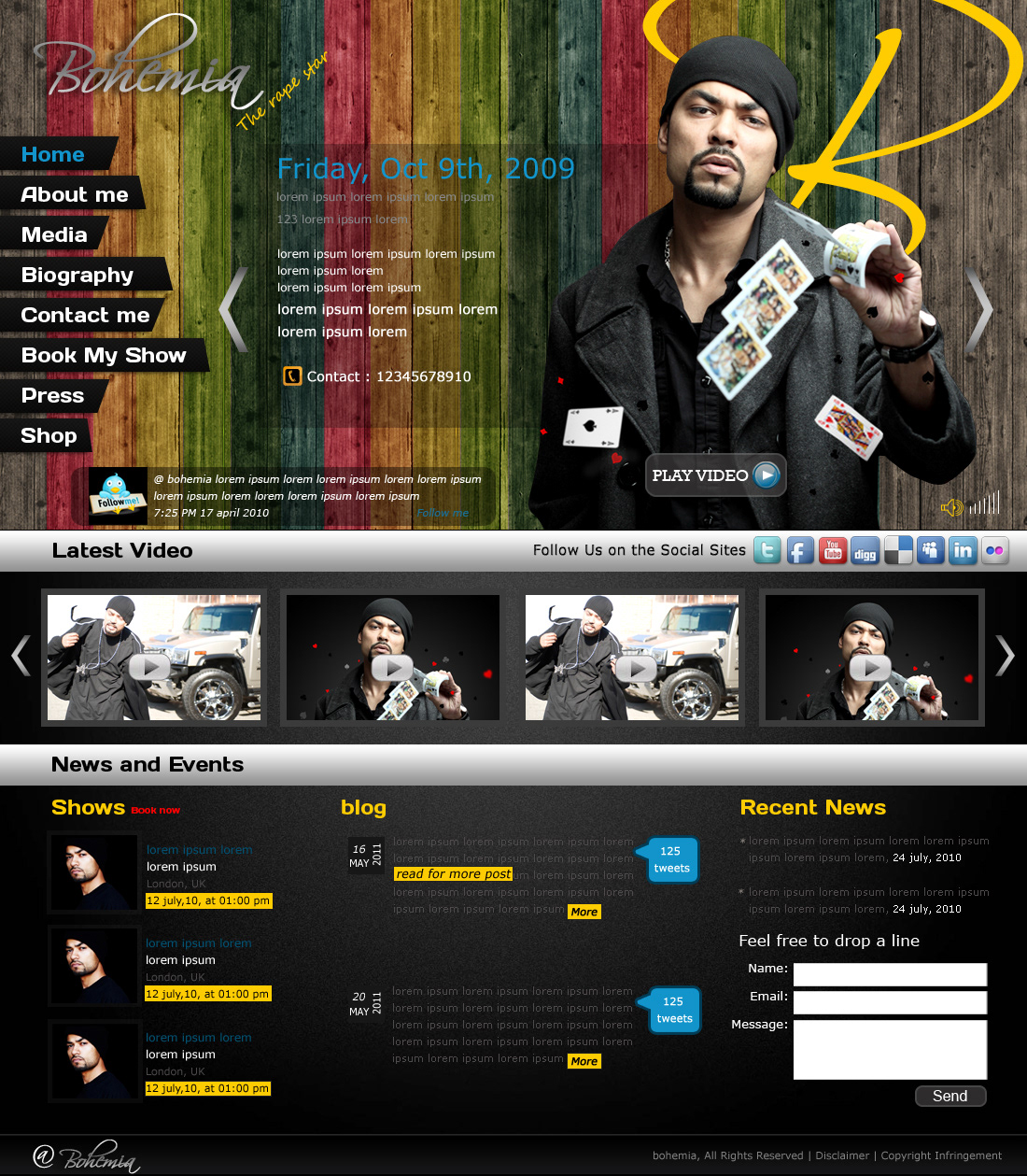 Website Website Design personal portfolio