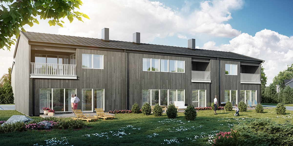 3dsmax vray norway residential exterior visualization
