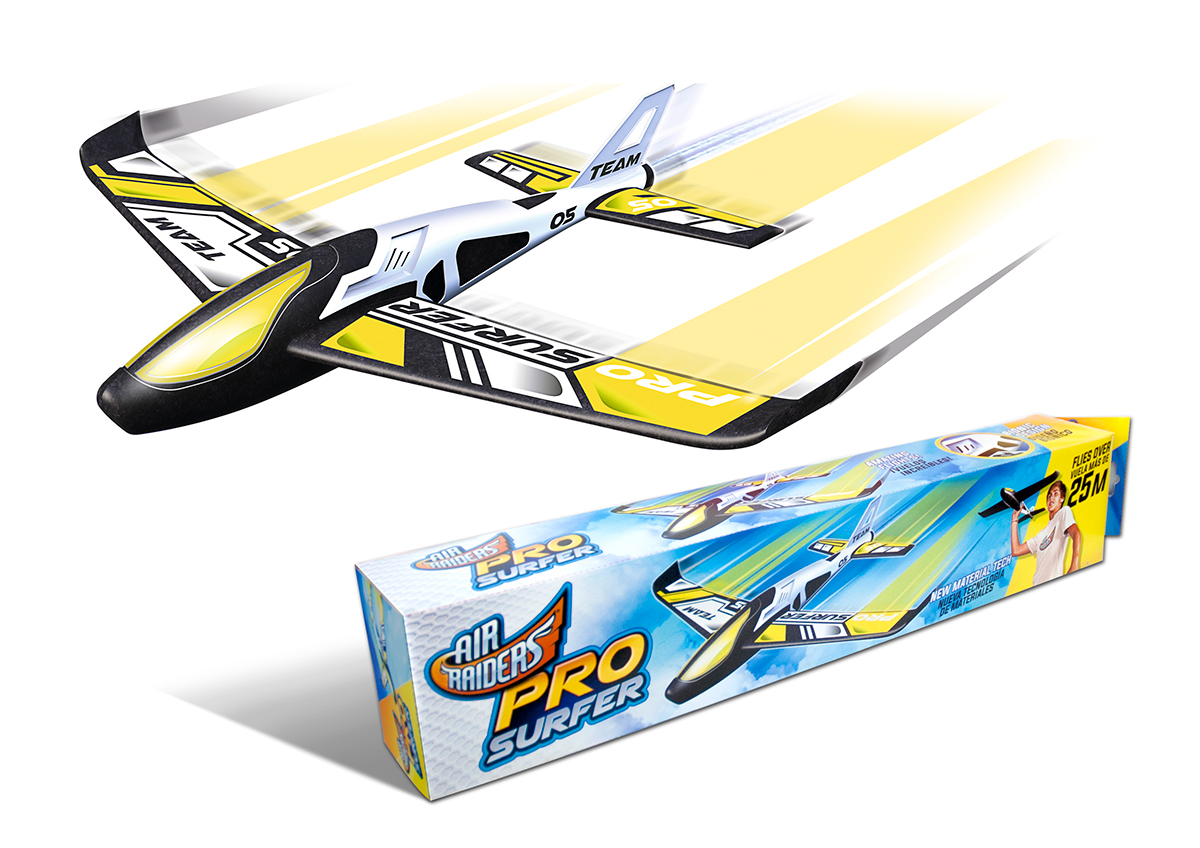 plane airplane glider avion surfer pro toy juguete volador Flying