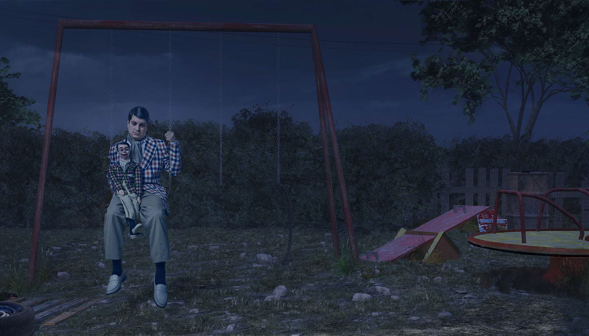 Matt Hoyle Circus circus freak Celebrity portrait cinematic story