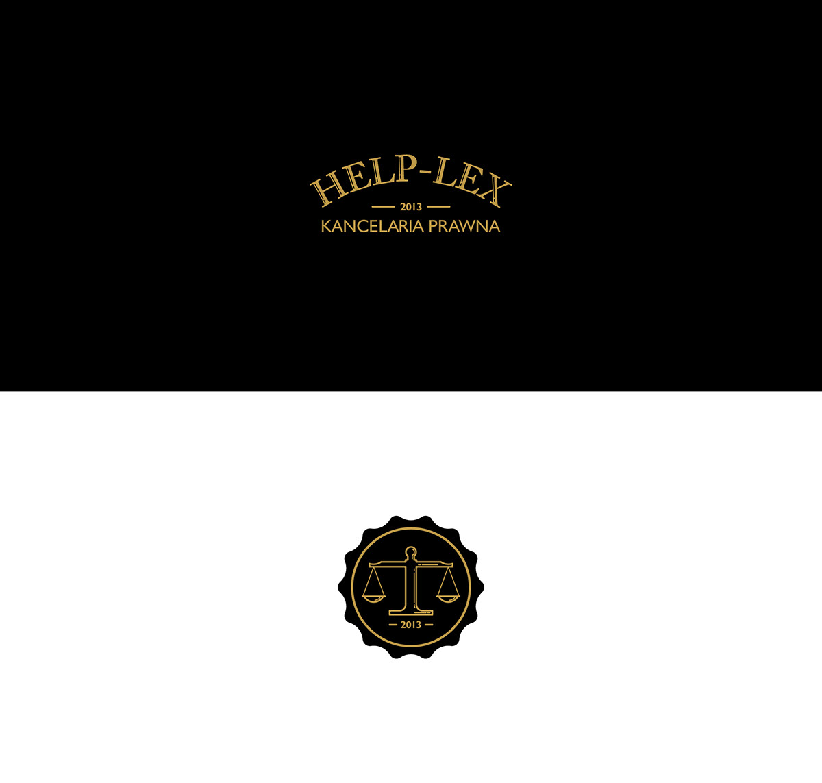 gold logo Classic Corporate Identity luxury branding  business card
