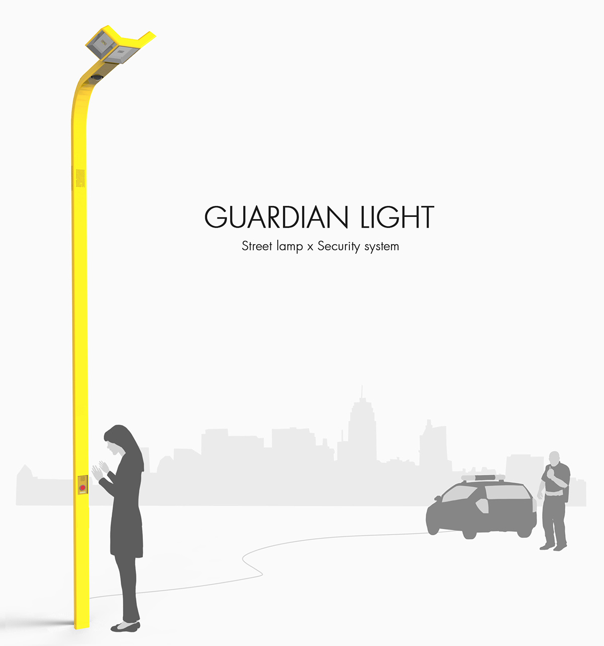 street lamps Public Security smart community