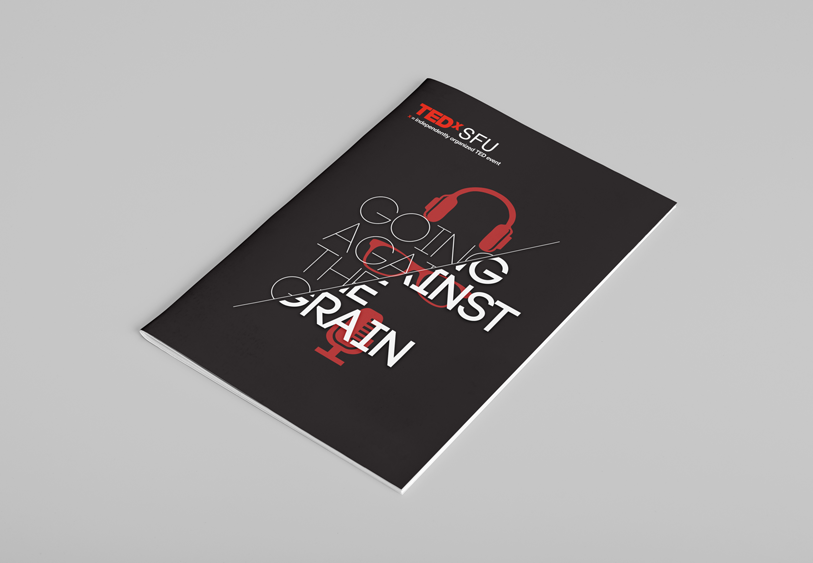 TEDx  tedxsfu  branding  identity graphics see speak hear