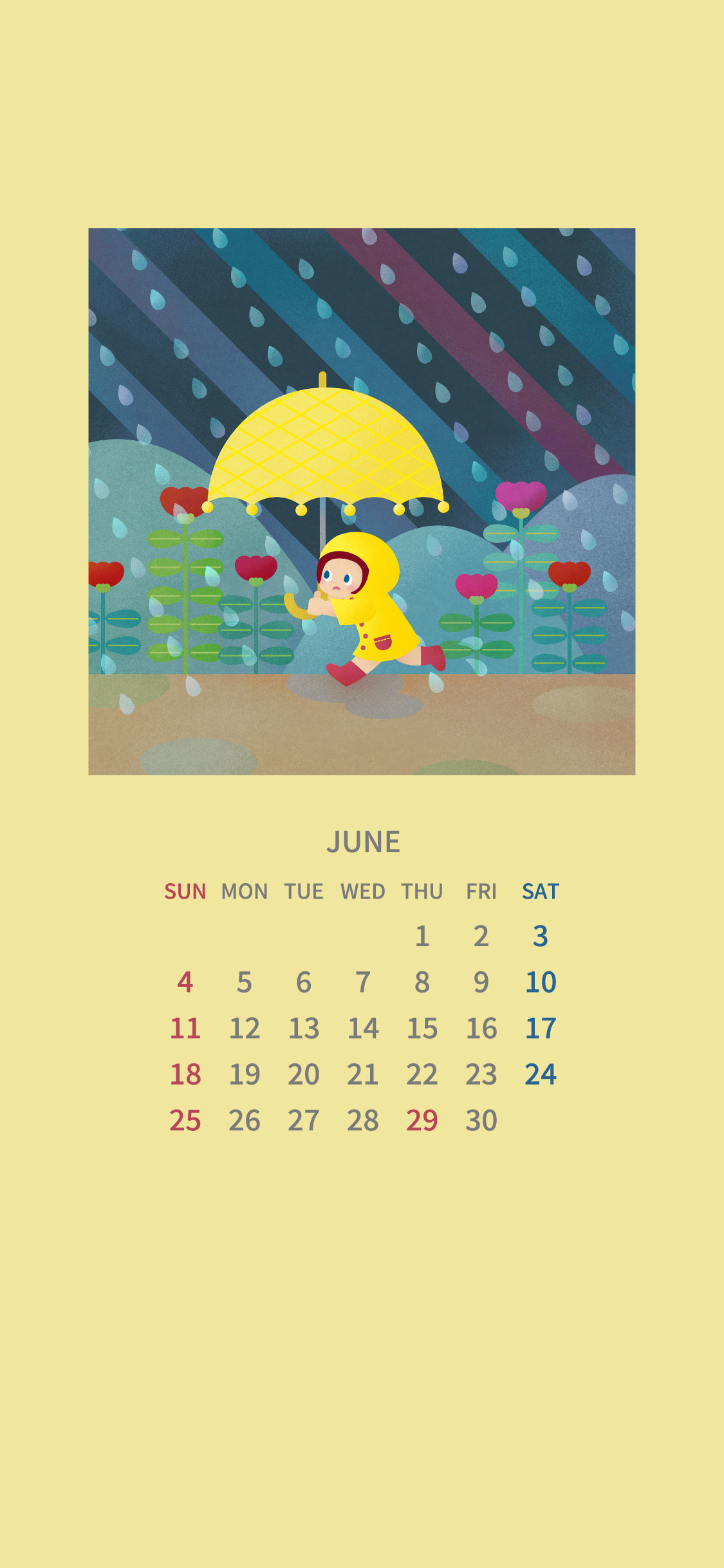 adobe illustrator Graphic Designer vector children illustration Illustrator digital illustration rain rainseason