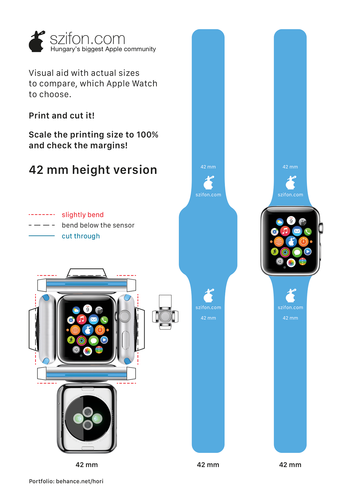 apple watch apple watch papercraft szifon szifon.com