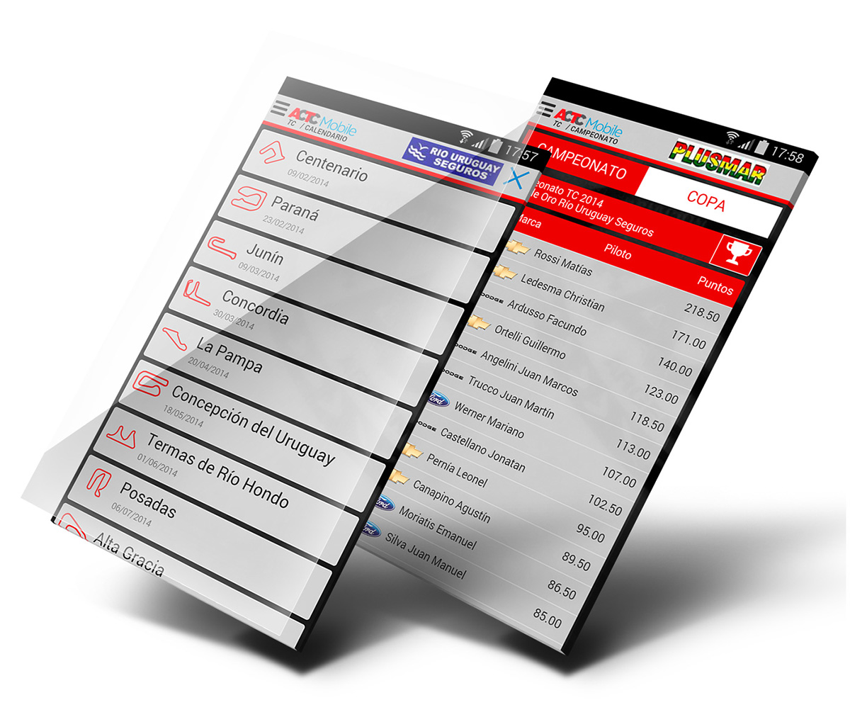 Mobile app UI/UX Design Diseño de interfaz Interfaz y experiencia de usuario ACTC android ios blackberry