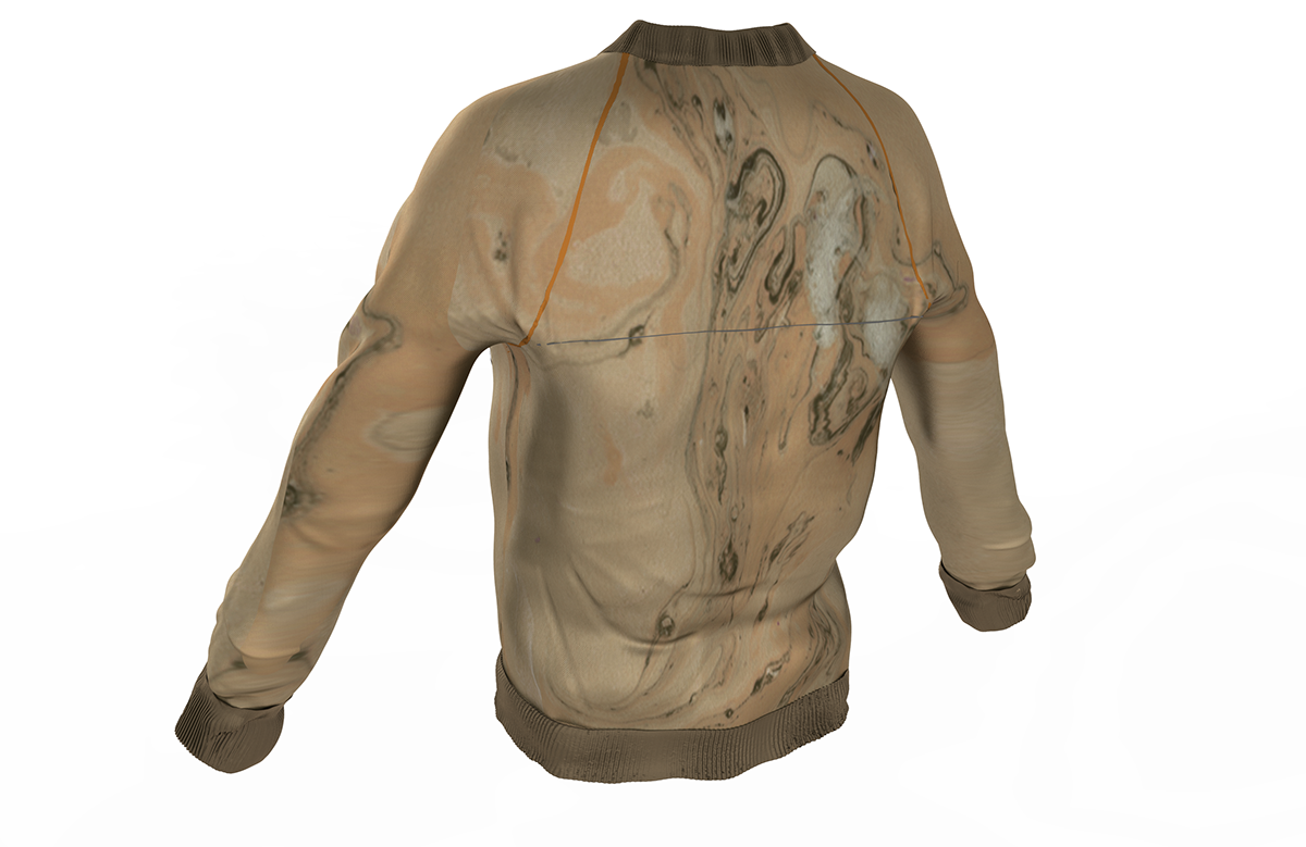 SCAD BASF visual effect bomber jacket Sportswear