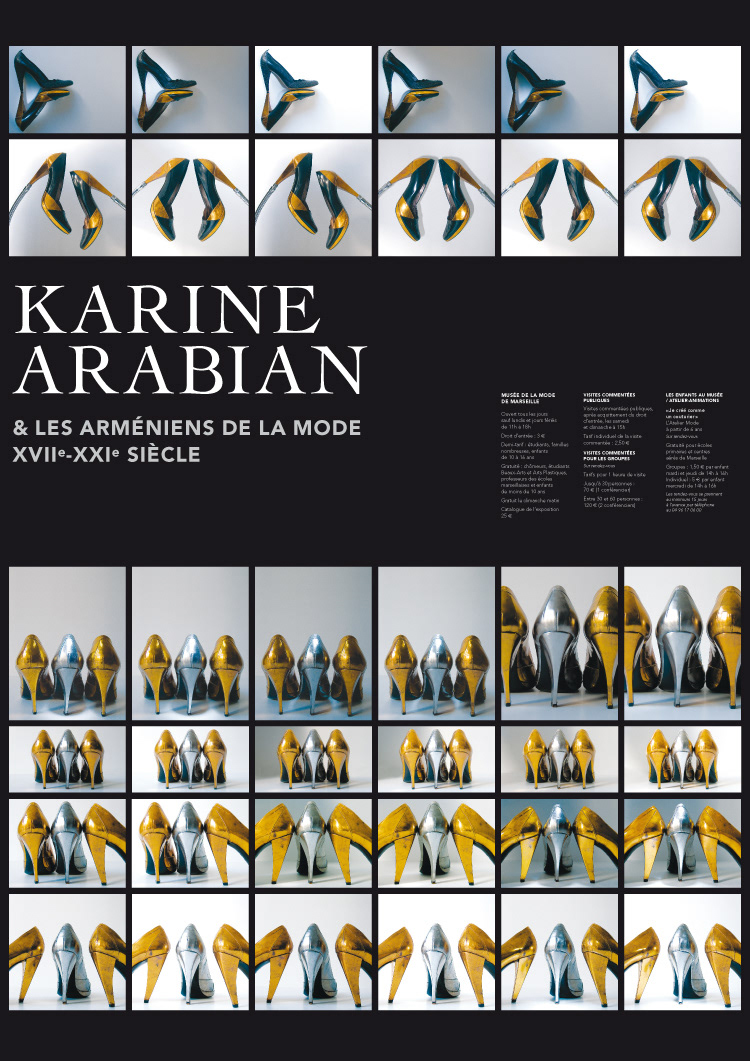 exposition arménie Mode musée graphisme identité karine arabian