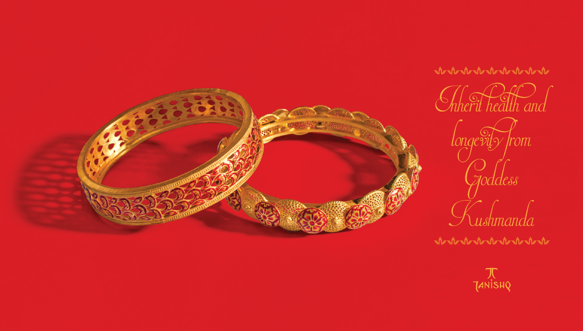Jewellery product gold diamonds silver India festival colours celebration Navratri godess