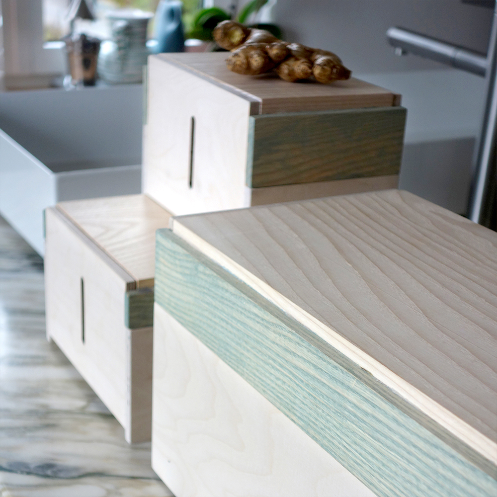 wood wood unit BRED bred box storage Storage Box vegetables food storage cutting Board kitchen tools