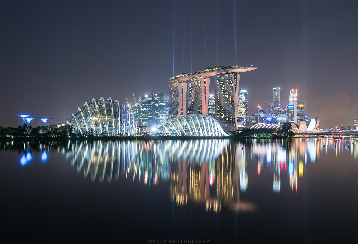 Adobe Portfolio singapore cityscape building Travel