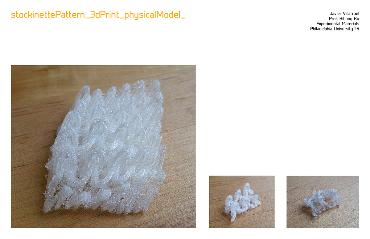 3D Printing print weaving chain Links Geometries makerbot