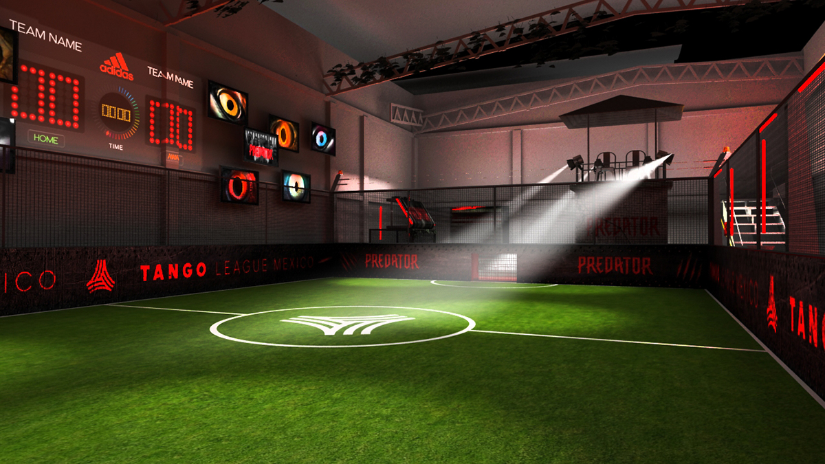 Experiential environment design Performance soccer tournament product disclosure