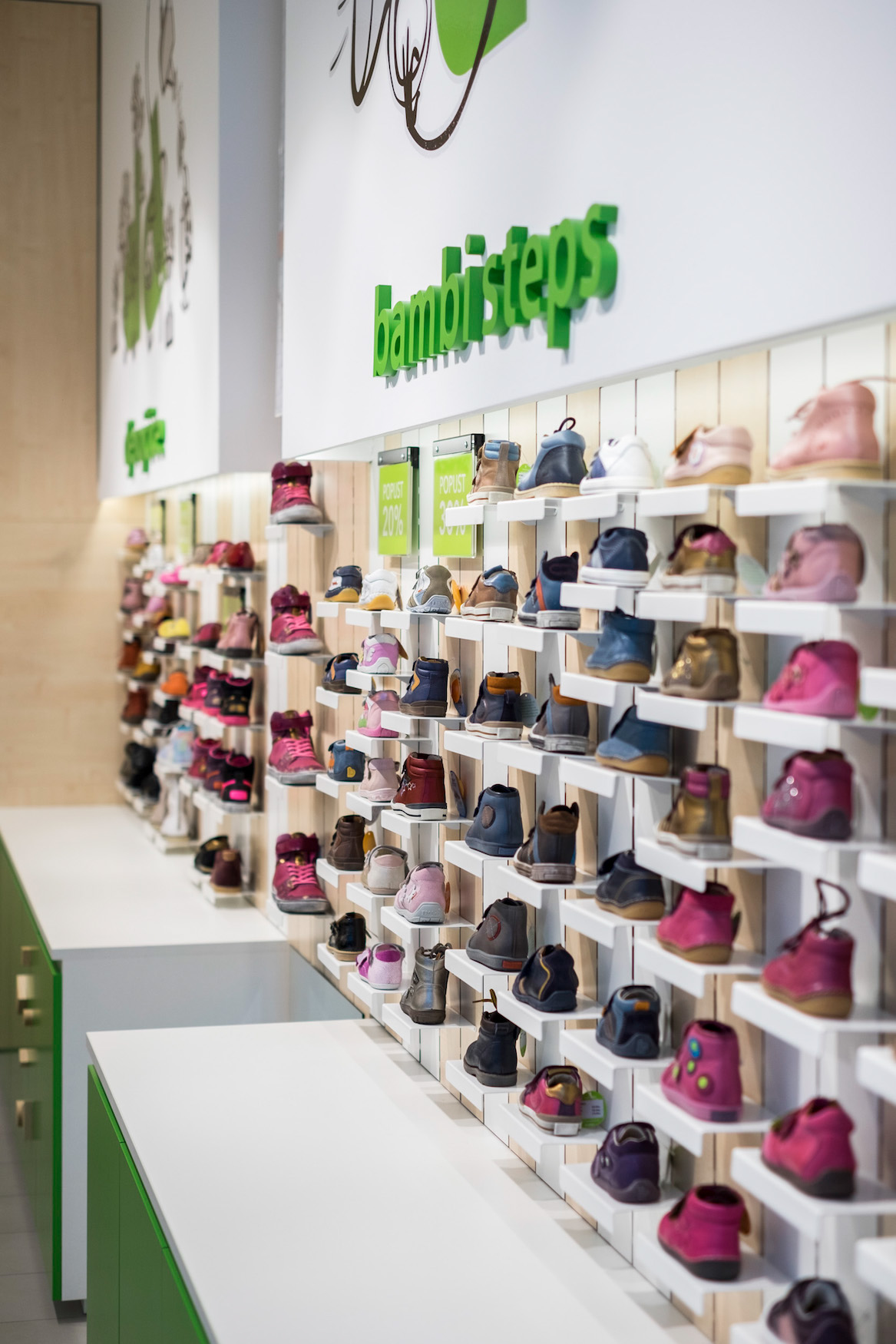 Shoe Store children toddlers design Interior Retail concept Store layout branding  product design 