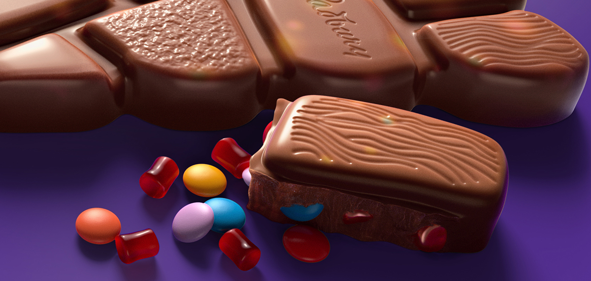 Adobe Portfolio chocolate bar Cadbury caputo Pack jelly Candies