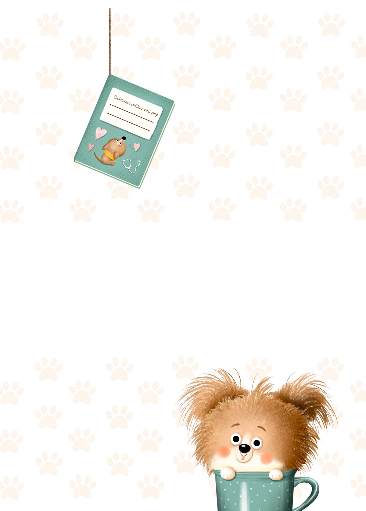 animal characterdesign children childrenbook ChildrenIllustration cute dog Drawing  Pet puppy