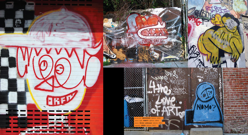 book design Graffiti san francisco mural art print Urban publication