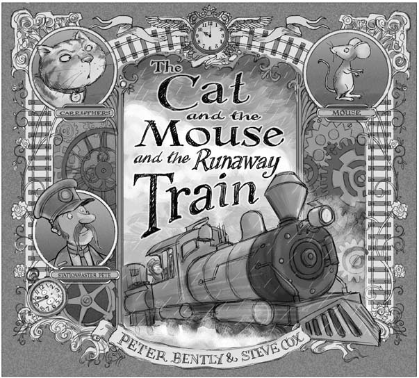 Cat children's book biscuits Cheese locomotive mouse publishing   steam train tea train