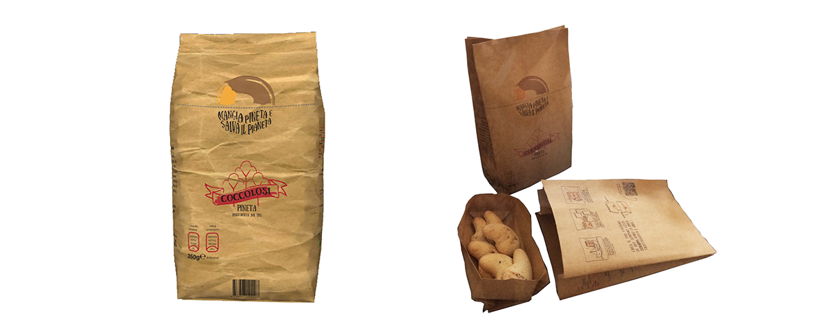 Progettazione di prodotto Packaging Biscotti packaging riciclabile