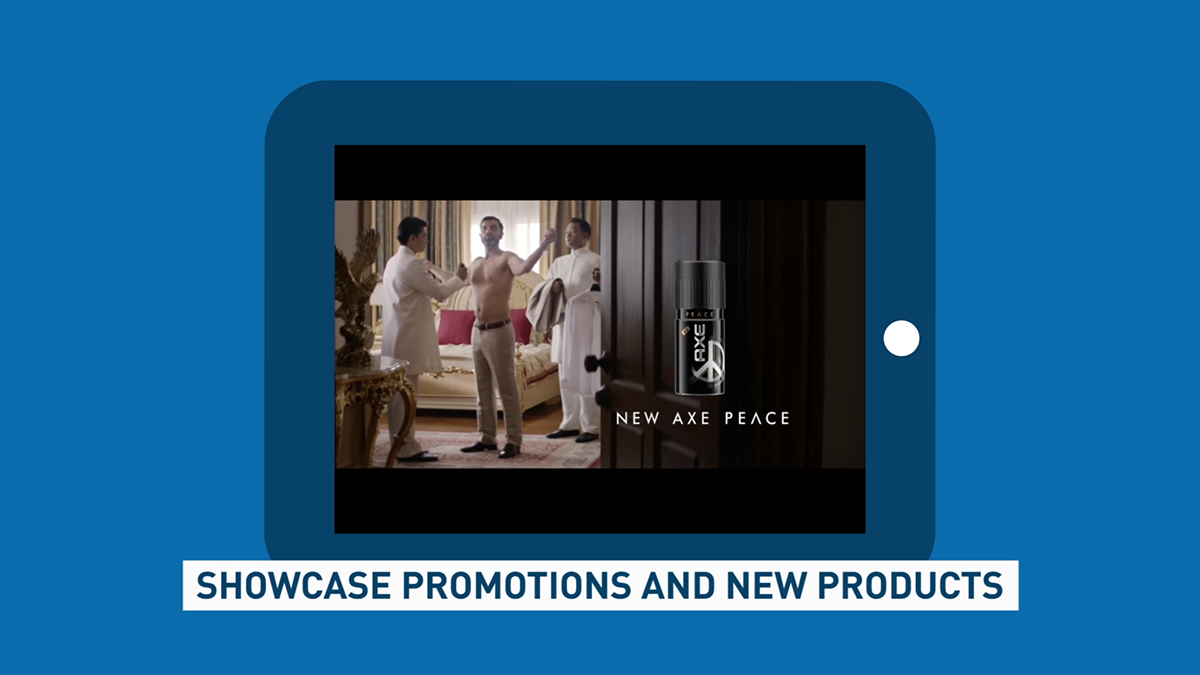 motion design 2D Animation flat style Promotional Sales Team infomercial iPad