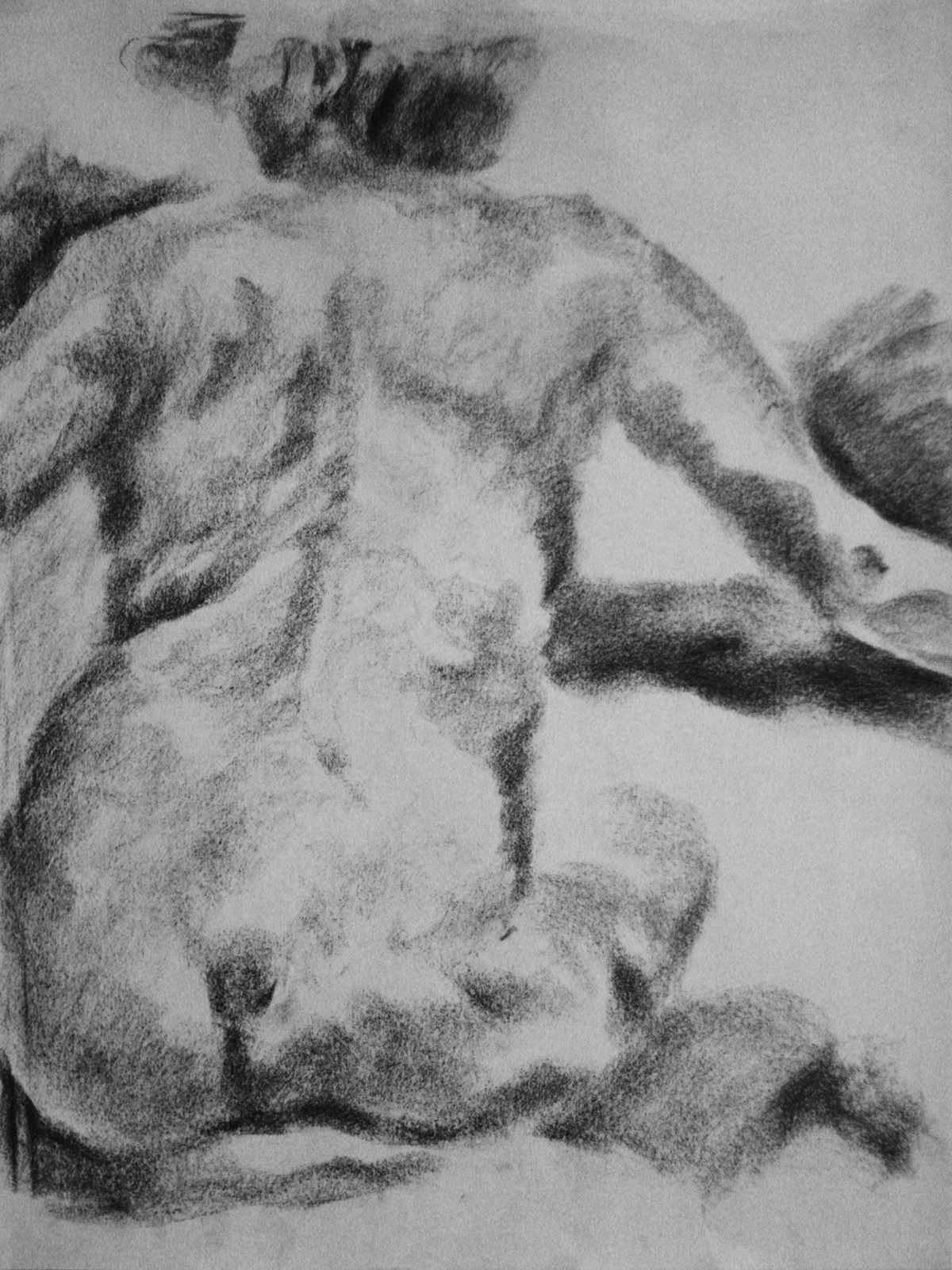 Figure Drawing charcoal