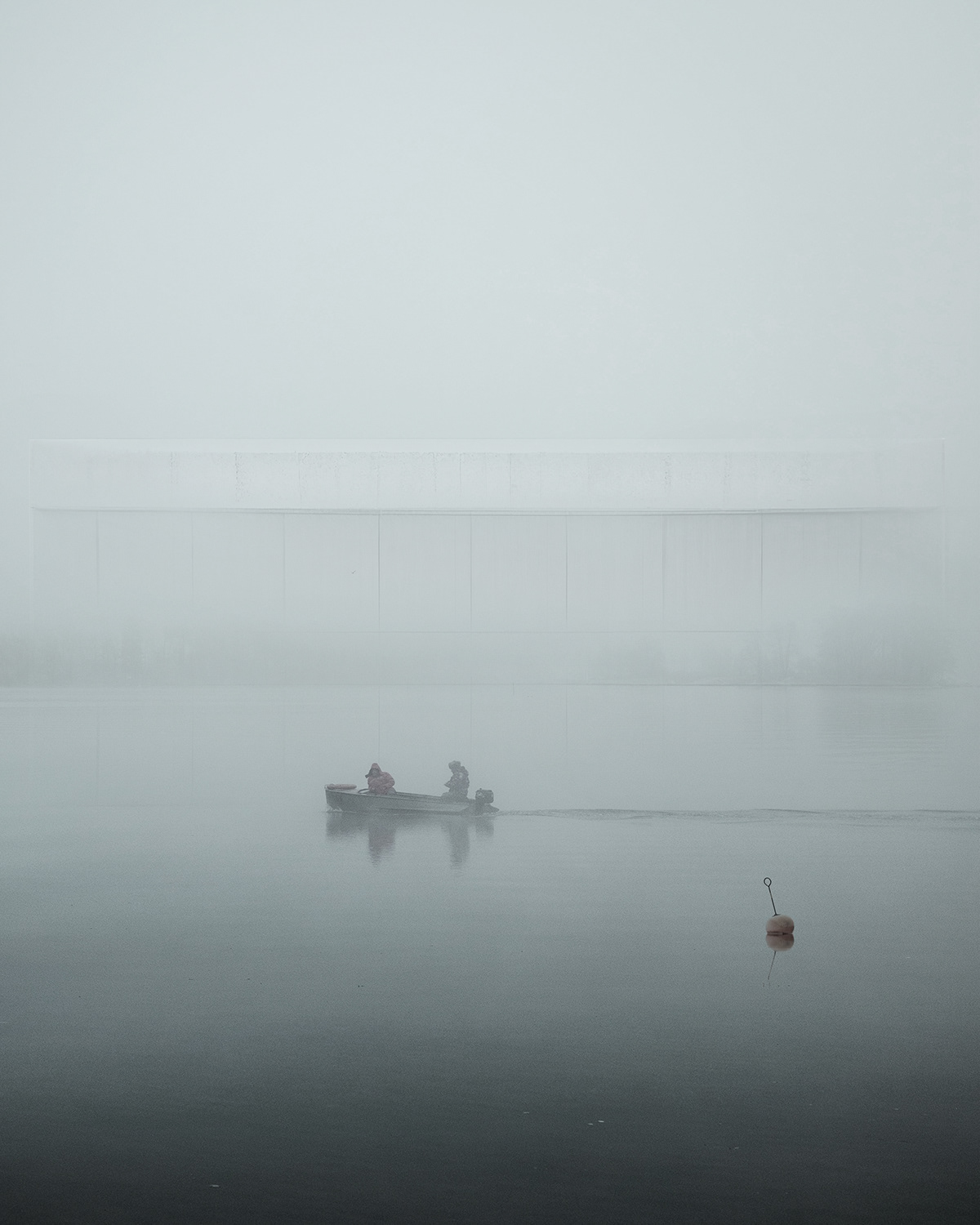 3D architecture archviz cgarchitect fog Landscape mist Nature Photography  visualization