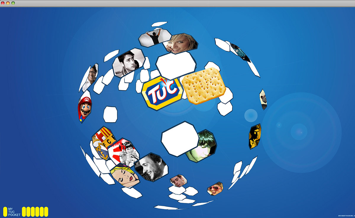 TUC digital app Case Study mobile case Kraft Food  snack Cracker