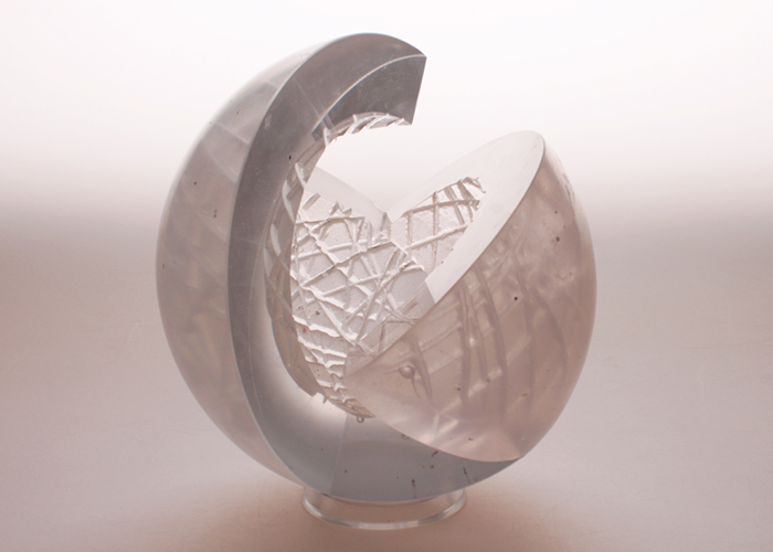 glass craft sculpture casting fusing