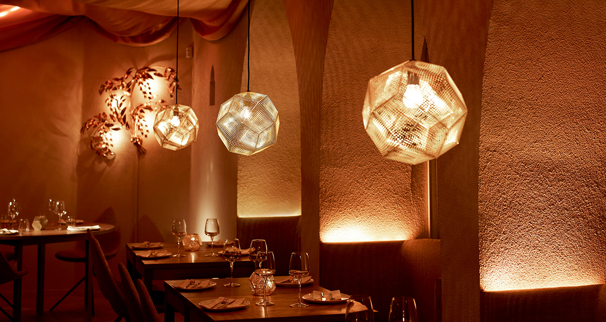 Occo restaurant Interior interior design  architecture graphic design  branding  Restaurant Branding Lebanese