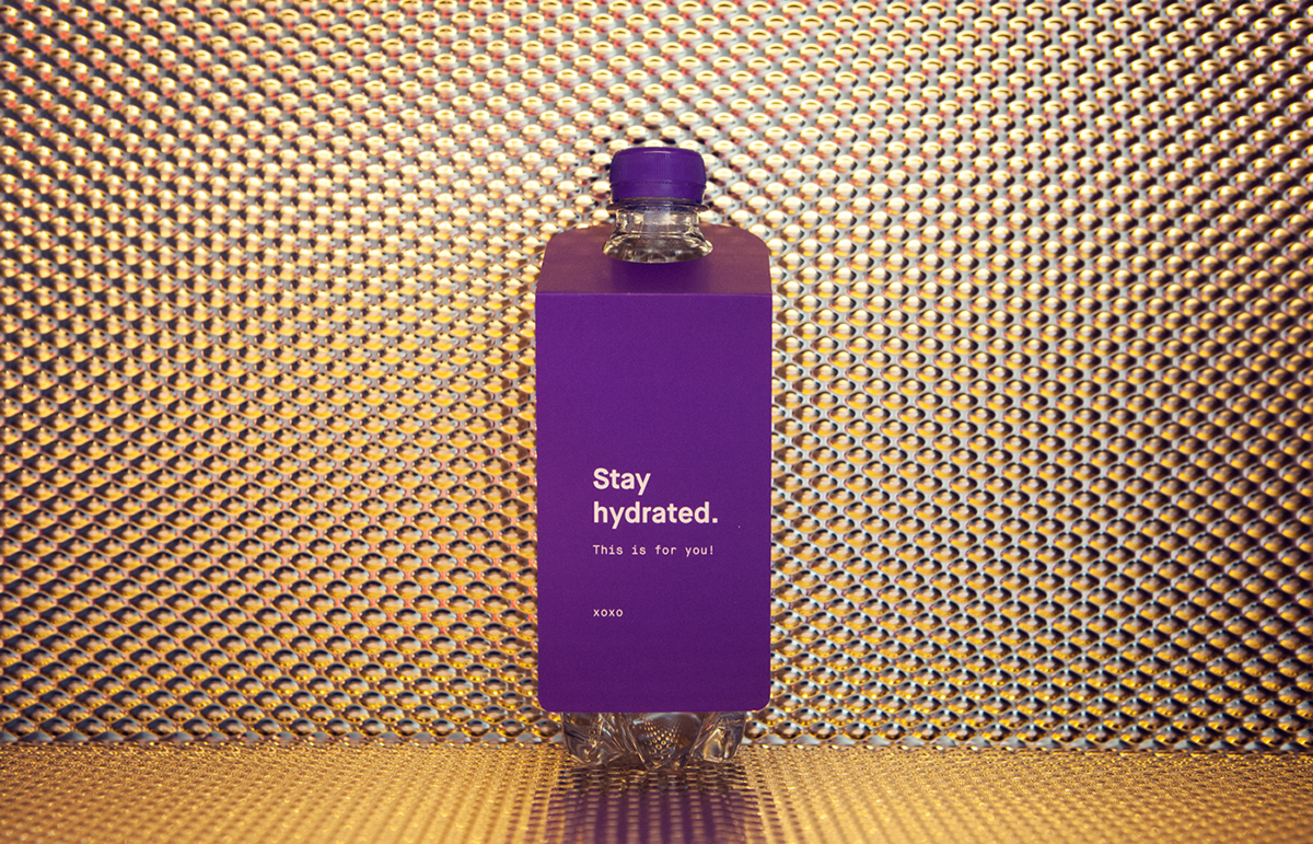 hotel premium purple Icon iridescent Signage soap shampoo Interior design