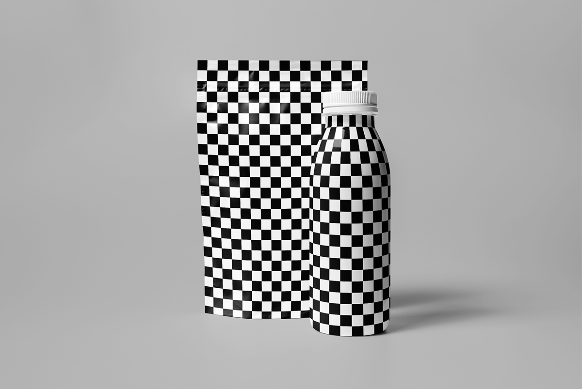 bottle box cardboard carton milk milky mock mock-up Mockup modern package paper photo-realistic photorealistic plastic