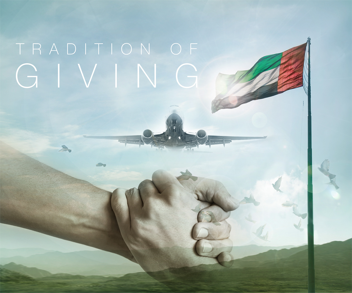 aviation dubai giving tradition UAE airports