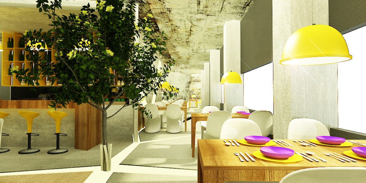 design Interior interior design  CAFE'
