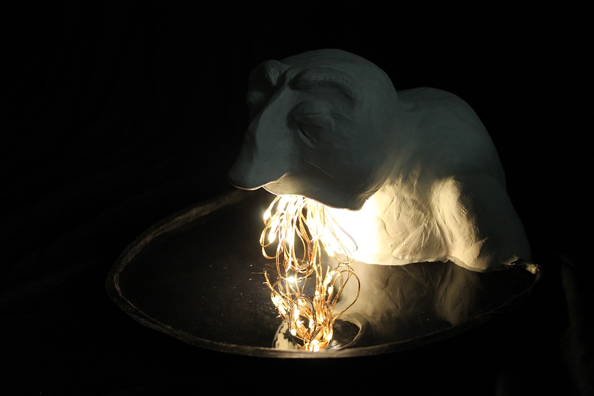 light Lamp bumba kuba mythology myth Creation Myth