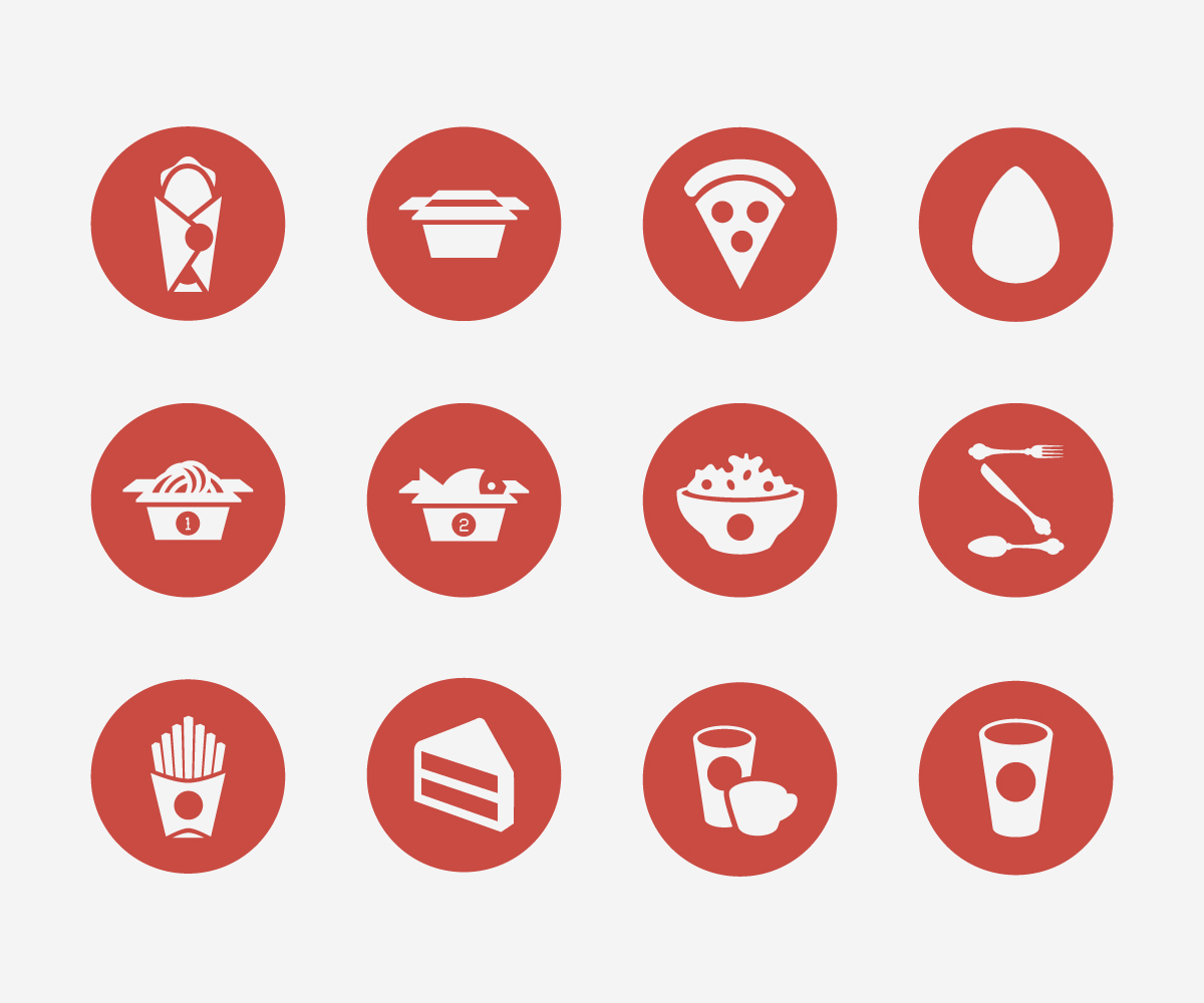 identity logo design Sicilian sicily Fast food restaurant pixelg menu Board pattern Icon carretu
