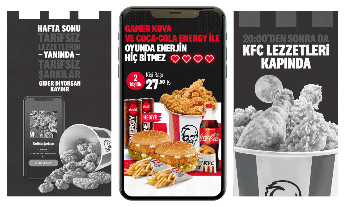 blab istanbul graphic design  KFC social media