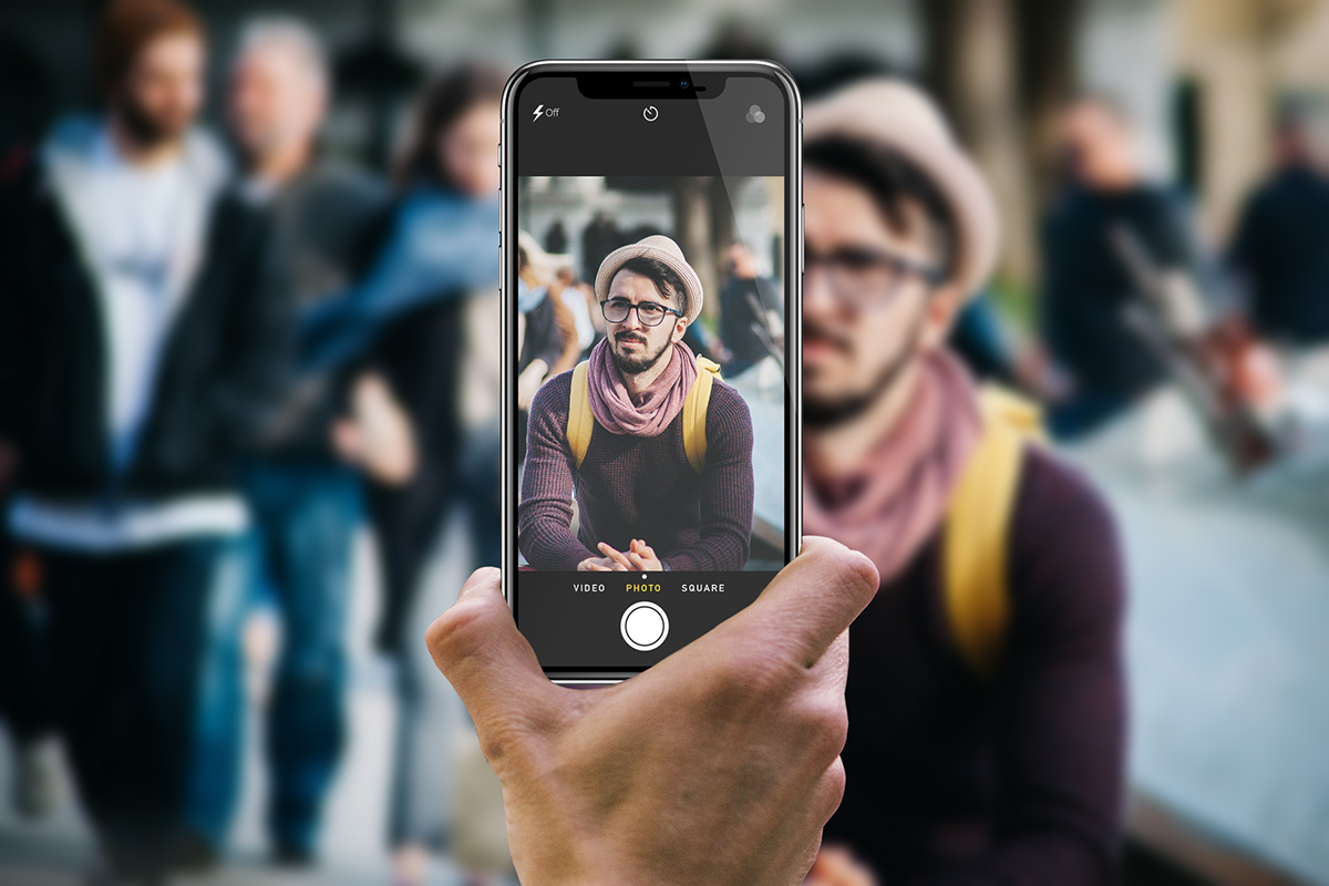 Download iPhone X Camera Mock-Ups on Student Show